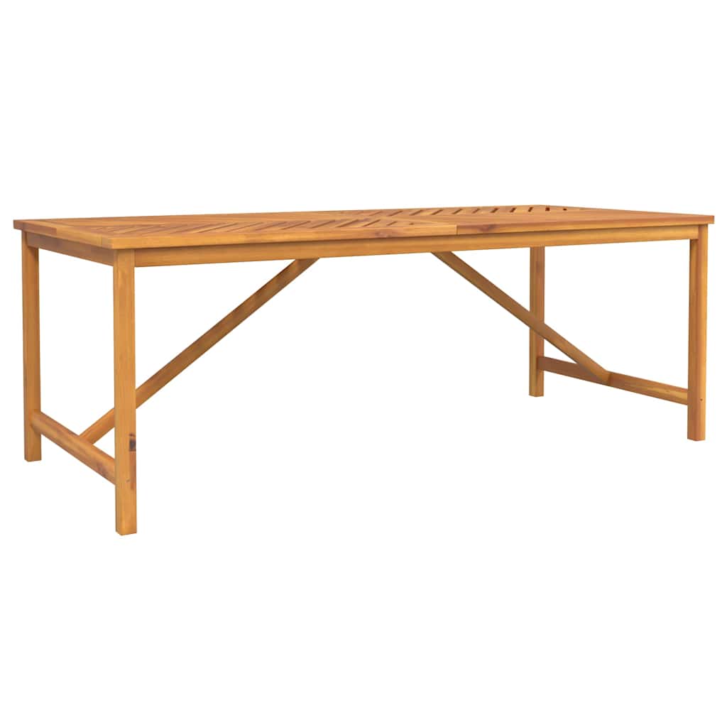 Garten Essgruppe 9 pcs Braun Massivholz Akazie