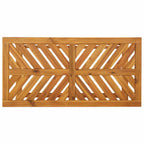 Garten-Lounge-Set 4 pcs Braun Massivholz Akazie