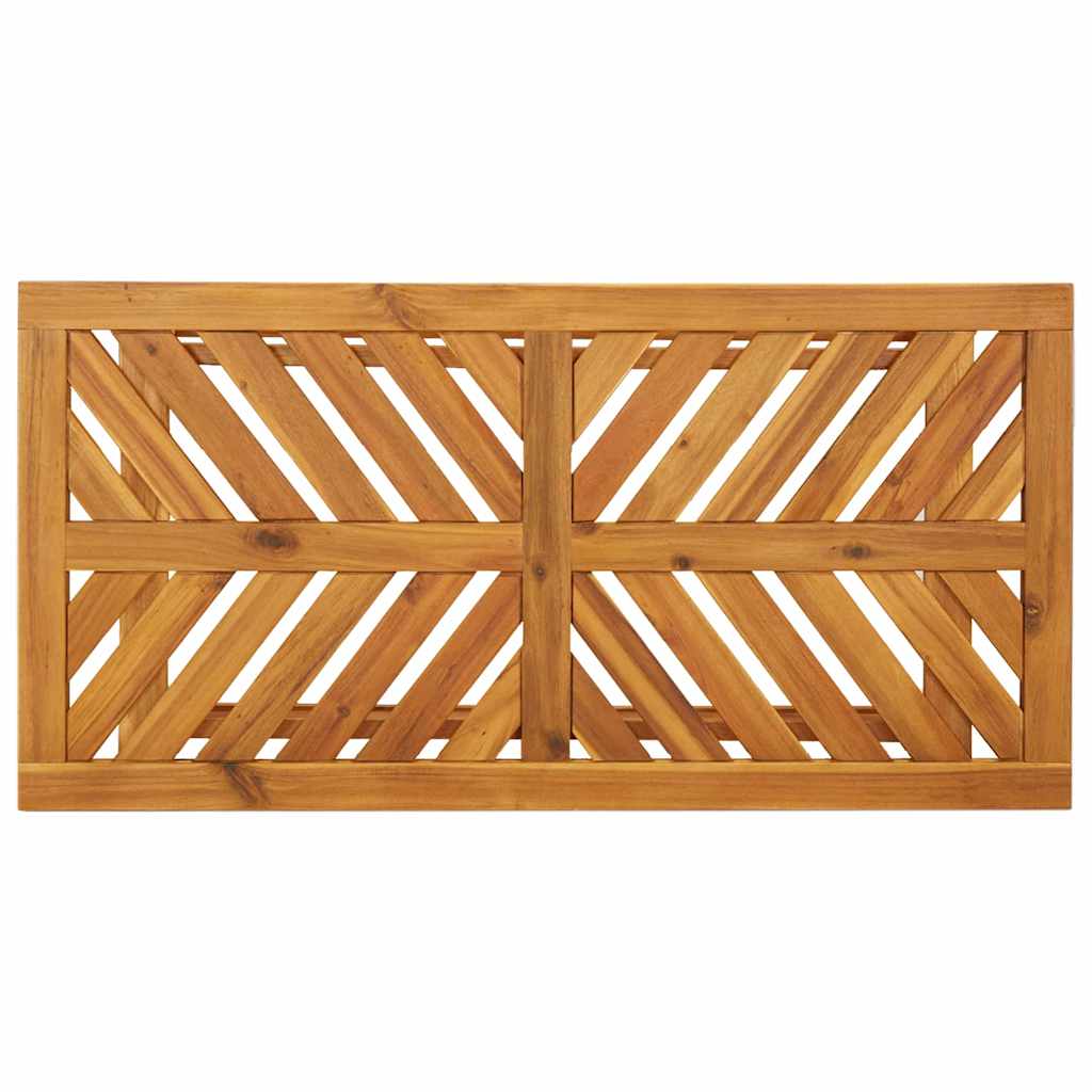 Garten-Lounge-Set 3 pcs Braun Massivholz Akazie