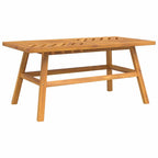 Garten-Lounge-Set 5 pcs Braun Massivholz Akazie