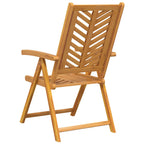 Gartenstuhl 6 pcs Braun 57 x 72 x 109 cm Massivholz Akazie