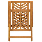 Gartenstuhl 6 pcs Braun 57 x 72 x 109 cm Massivholz Akazie