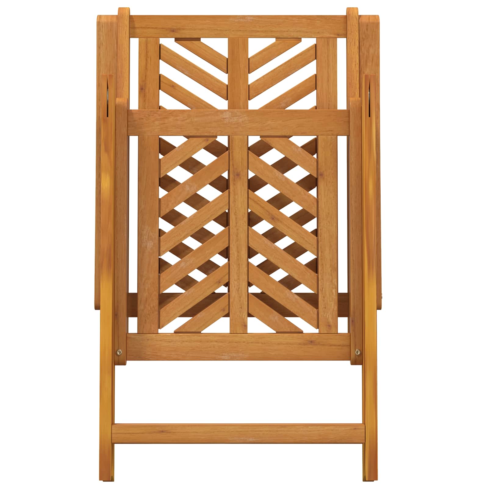 Gartenstuhl 6 pcs Braun 57 x 72 x 109 cm Massivholz Akazie