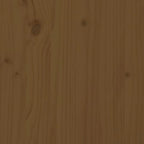 Gartenbox Honigbraun 101x50,5x46,5 cm Massivholz Kiefer