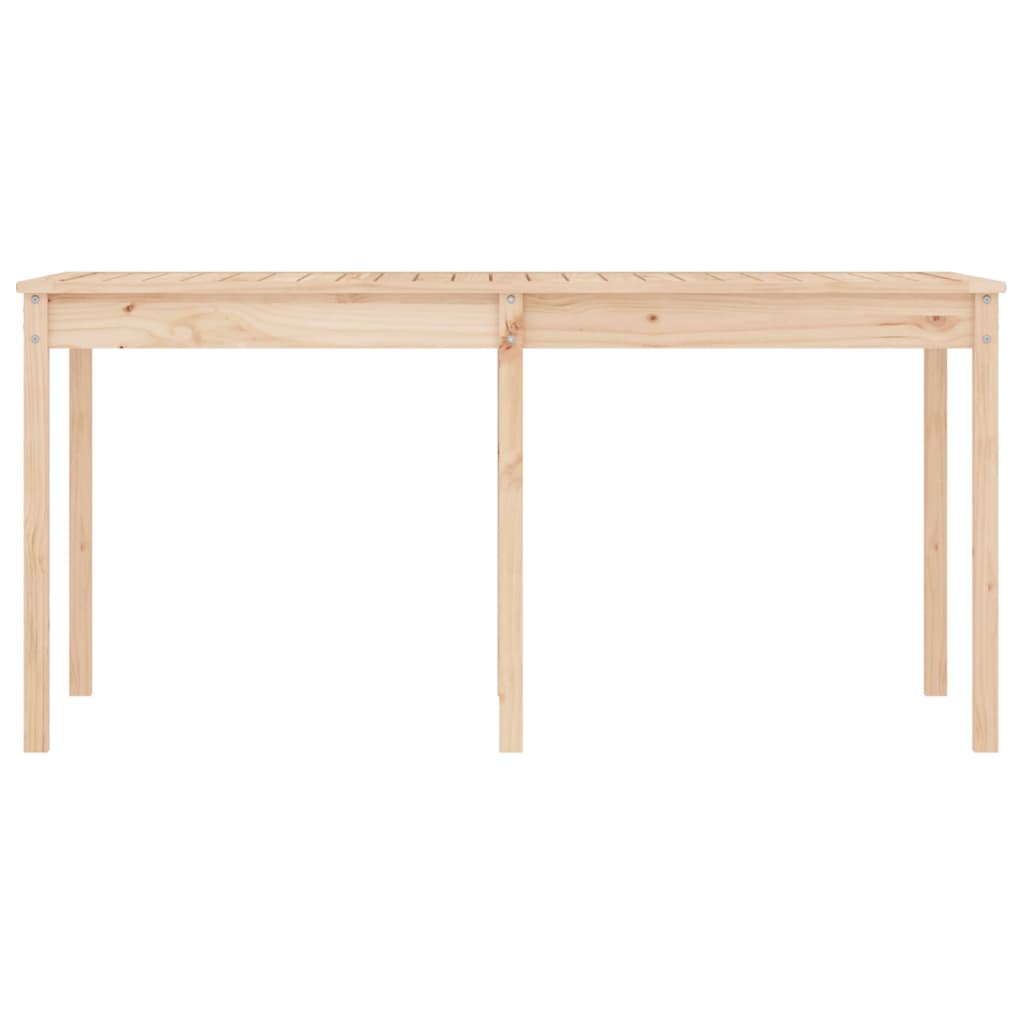 Gartentisch 159,5x82,5x76 cm Massivholz Kiefer