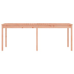 Gartentisch 203,5x100x76 cm Massivholz Douglasie