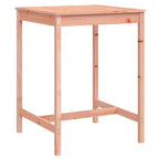 Gartentisch 82,5x82,5x110 cm Massivholz Douglasie