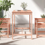 Gartentisch 121x82,5x110 cm Massivholz Douglasie