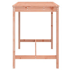 Gartentisch 121x82,5x110 cm Massivholz Douglasie