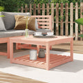 Gartentisch 82,5x82,5x45 cm Massivholz Douglasie