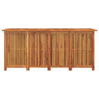 Gartenbox 175x80x75 cm Massivholz Akazie