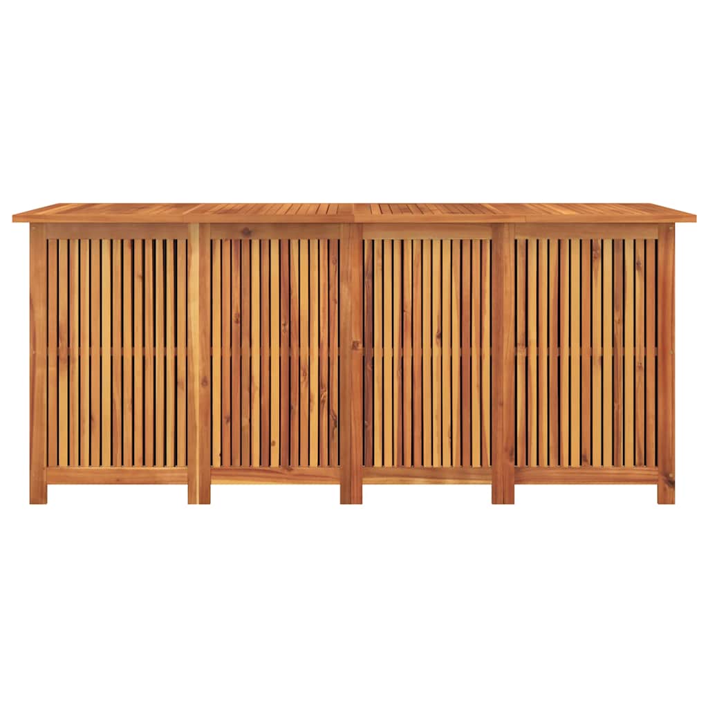 Gartenbox 200x80x75 cm Massivholz Akazie