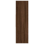 Bücherregal Braun Eichen-Optik 97,5x29,5x100 cm Holzwerkstoff