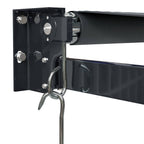 Markise Einziehbar Anthrazit 4,5x3 m Stoff und Aluminium