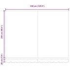 Markise Einziehbar Orange und Braun 3,5x2,5 m Stoff & Aluminium