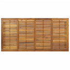 Gartentisch mit Beinen in U-Form 200x90x75 cm Massivholz Akazie