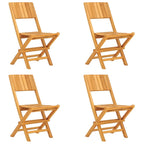 5-tlg. Garten-Essgruppe Massivholz Teak