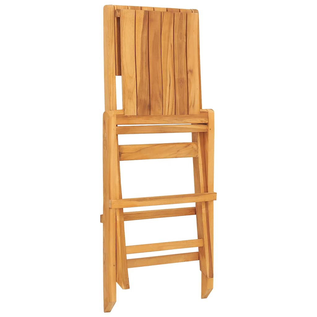 Gartenstühle 6 Stk. Klappbar 47x62x90 cm Massivholz Teak