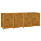 Gartenbox 280x87x104 cm Massivholz Akazie