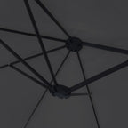 Doppel-Sonnenschirm Schwarz 449x265 cm
