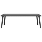 Garten Couchtisch Anthrazit 110x55x35cm Stahl
