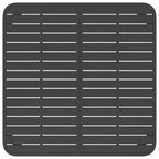 Gartentisch Anthrazit 100x100x71 cm Stahl