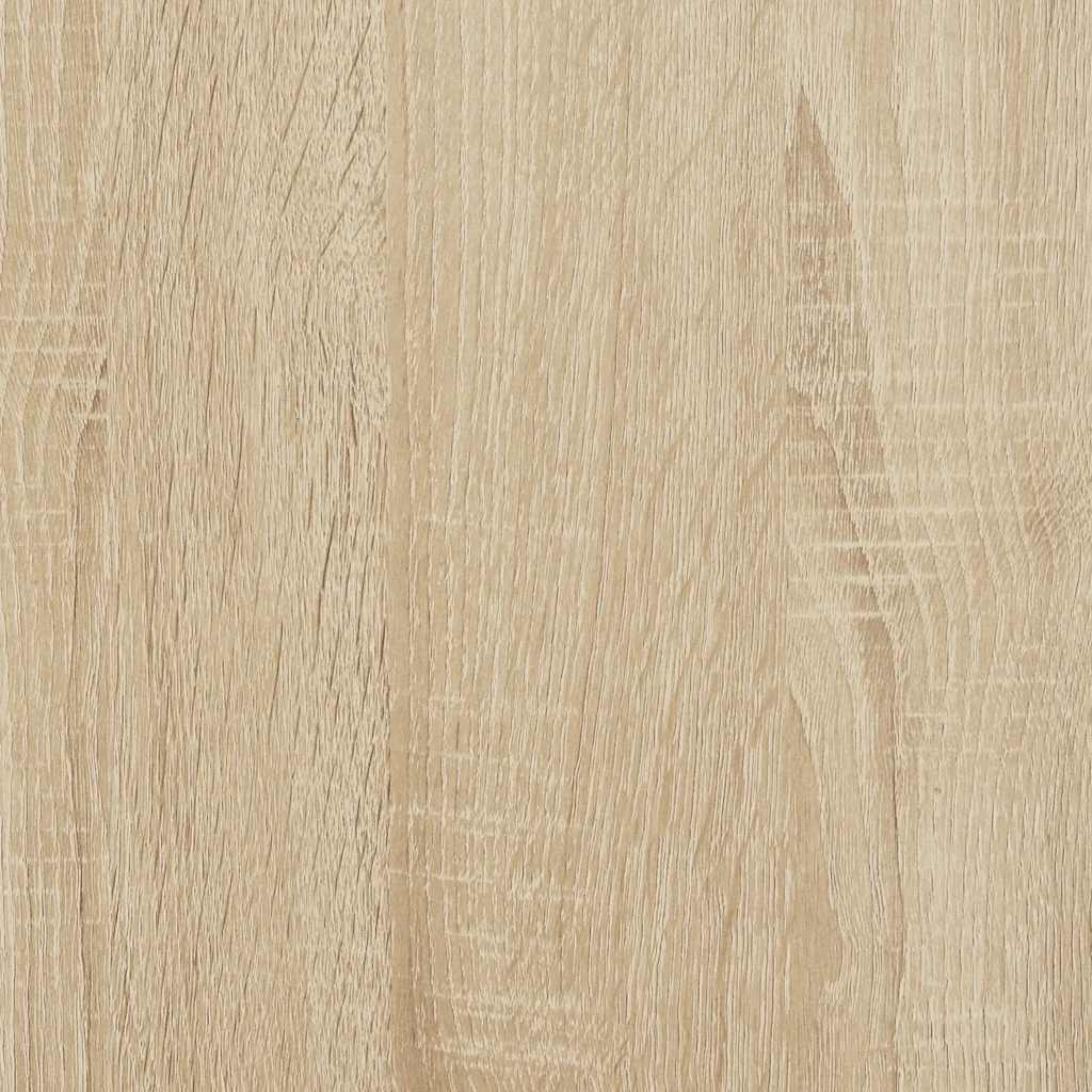Bettgestell ohne Matratze Sonoma-Eiche 75x190 cm Holzwerkstoff