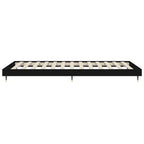 Bettgestell Schwarz 90x200 cm Holzwerkstoff