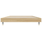 Bettgestell ohne Matratze Sonoma-Eiche 90x200 cm Holzwerkstoff