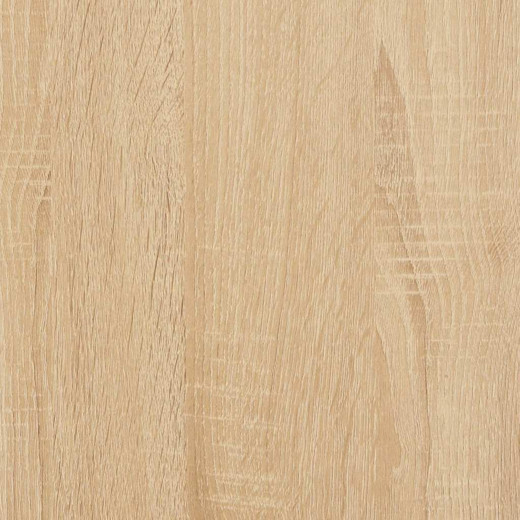 Bettgestell ohne Matratze Sonoma-Eiche 200x200 cm Holzwerkstoff