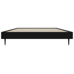 Bettgestell Schwarz 90x190 cm Holzwerkstoff