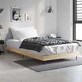 Bettgestell ohne Matratze Sonoma-Eiche 90x190 cm Holzwerkstoff