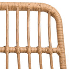 3-tlg. Garten-Essgruppe Poly Rattan