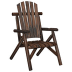 3-tlg. Garten-Lounge-Set Massivholz Fichte