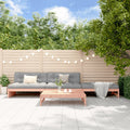 4-tlg. Garten-Lounge-Set Massivholz Douglasie