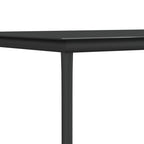 3-tlg. Garten-Essgruppe Poly Rattan und Stahl