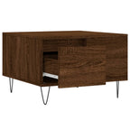 Couchtisch Braun Eichen-Optik 55x55x36,5 cm Holzwerkstoff