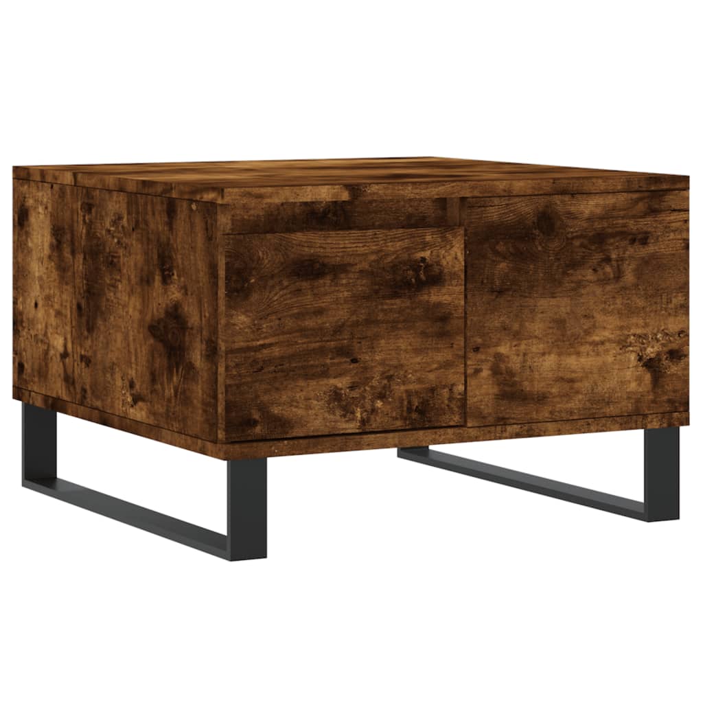 Couchtisch Räuchereiche 55x55x36,5 cm Holzwerkstoff