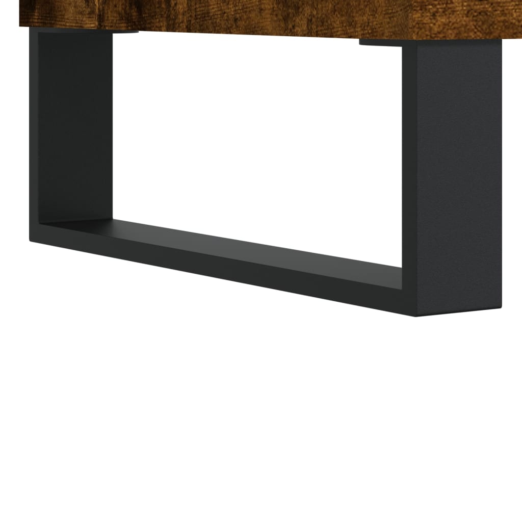 Couchtisch Räuchereiche 55x55x36,5 cm Holzwerkstoff