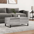 Couchtisch Grau Sonoma 90x50x36,5 cm Holzwerkstoff