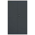 Aktenschrank Anthrazit 105x40x180 cm Stahl