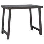 Campingtisch 79x56x64 cm Holzoptik