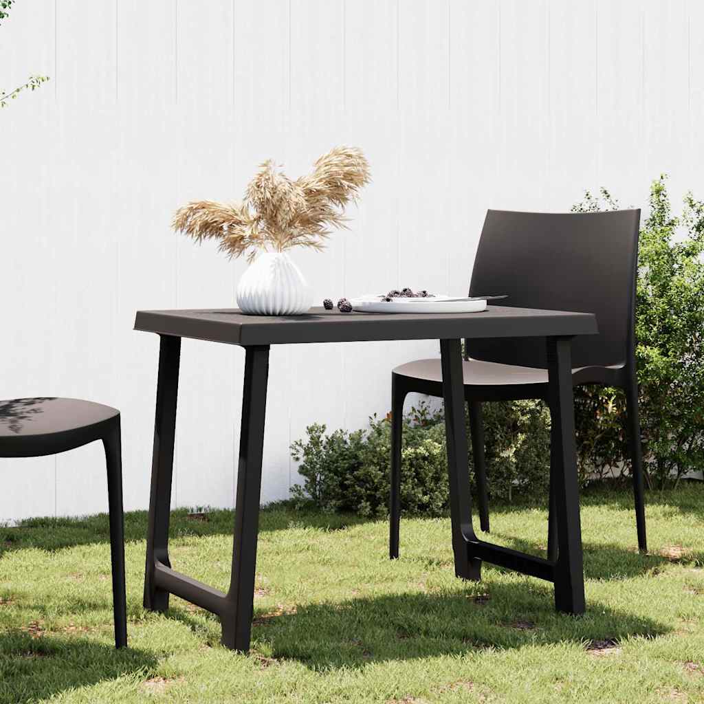 Campingtisch 79x56x64 cm Holzoptik