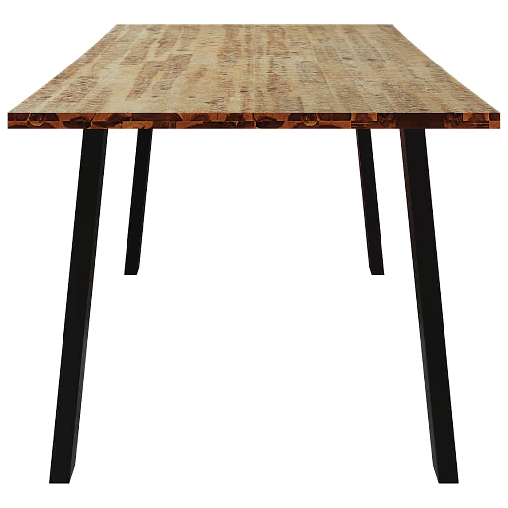 Esstisch 150x90x75 cm Massivholz Akazie