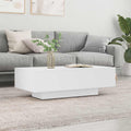 Couchtisch Weiß 100x49,5x31 cm Holzwerkstoff