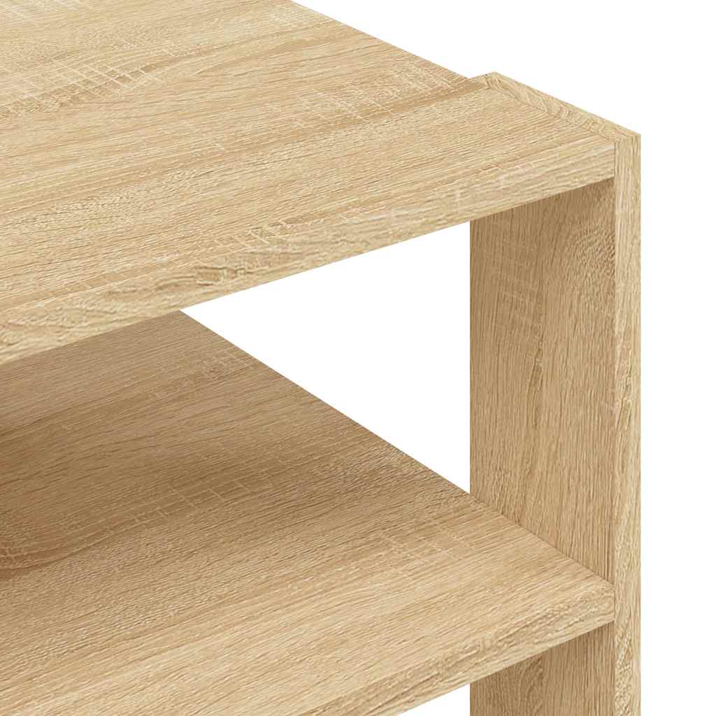 Couchtisch Sonoma-Eiche 58x58x40 cm Holzwerkstoff