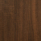 Couchtisch Braun Eichen-Optik 49,5x49,5x45 cm Holzwerkstoff