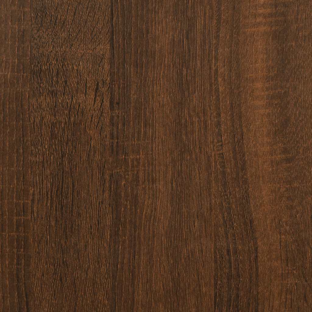 Couchtisch Braun Eichen-Optik 49,5x49,5x45 cm Holzwerkstoff