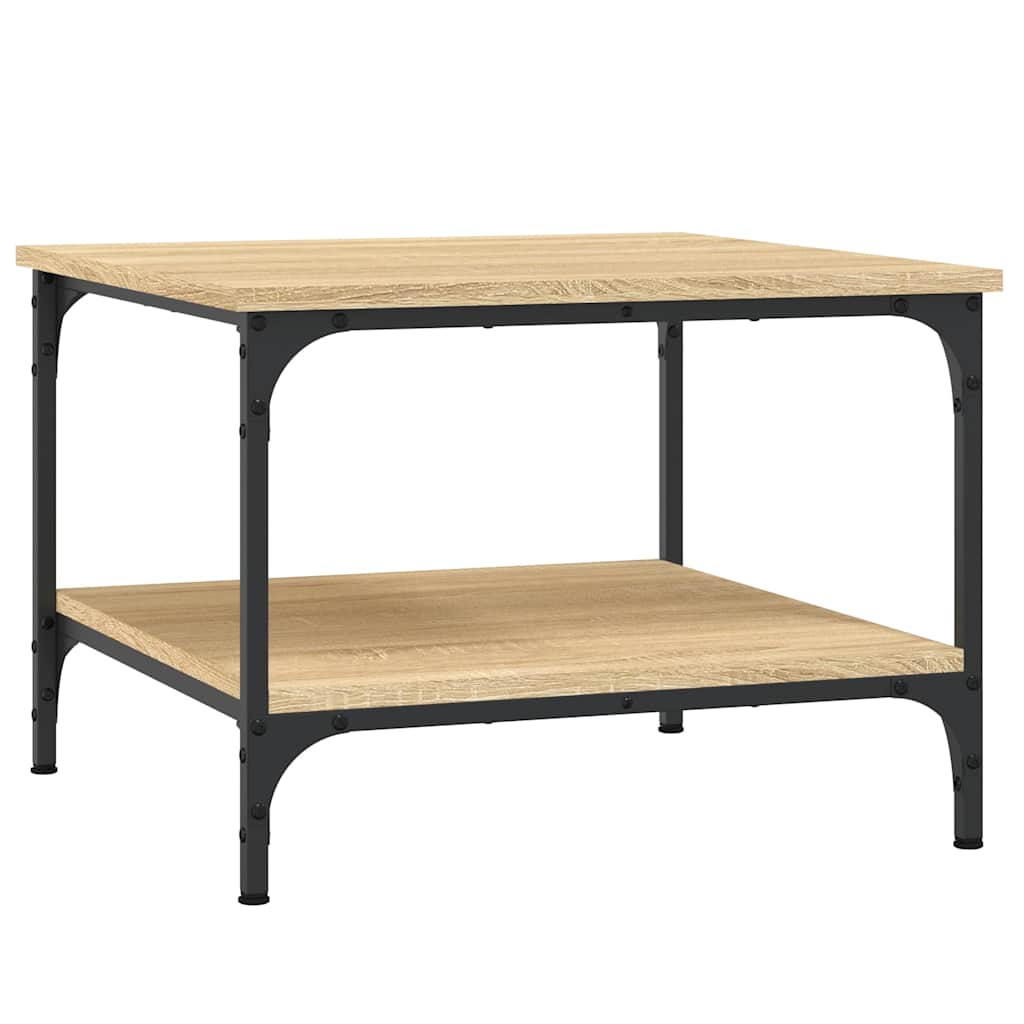 Couchtisch Sonoma-Eiche 55x55x40 cm Holzwerkstoff