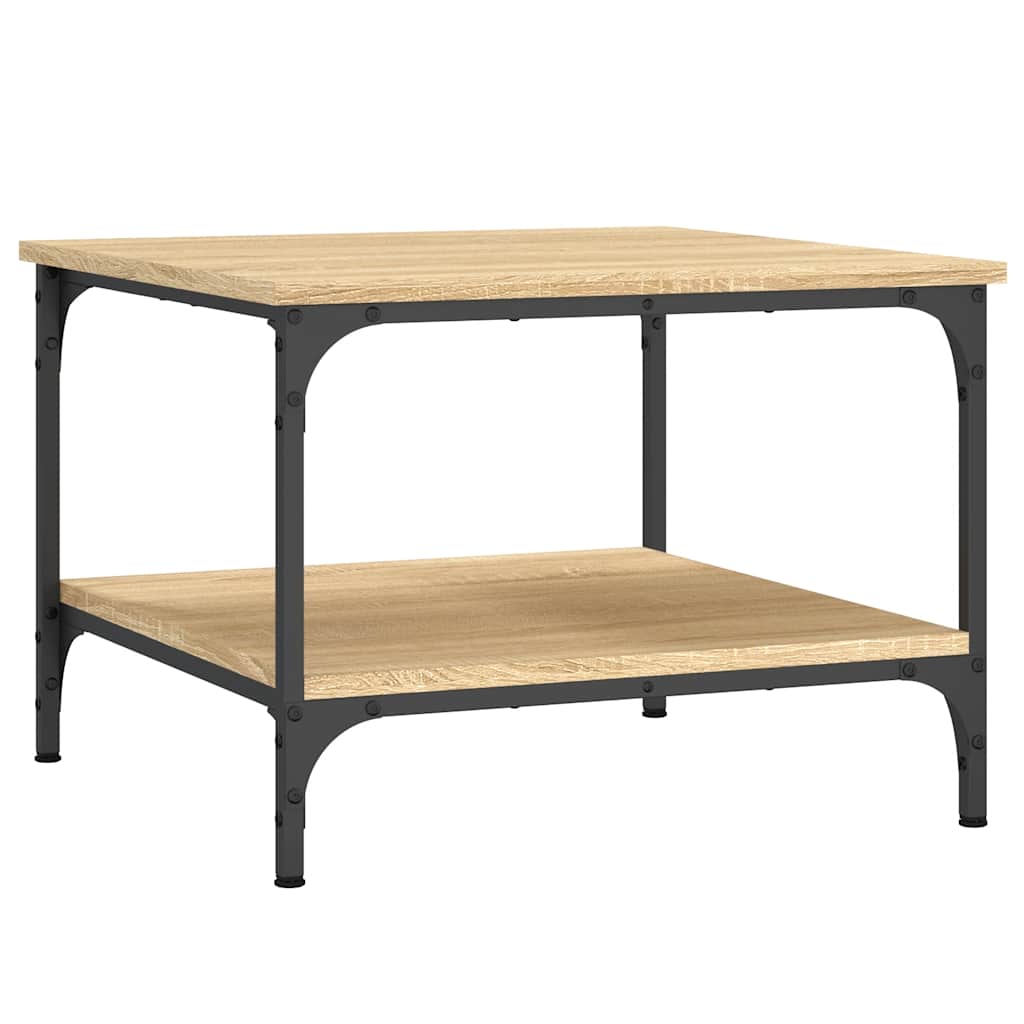 Couchtisch Sonoma-Eiche 55x55x40 cm Holzwerkstoff